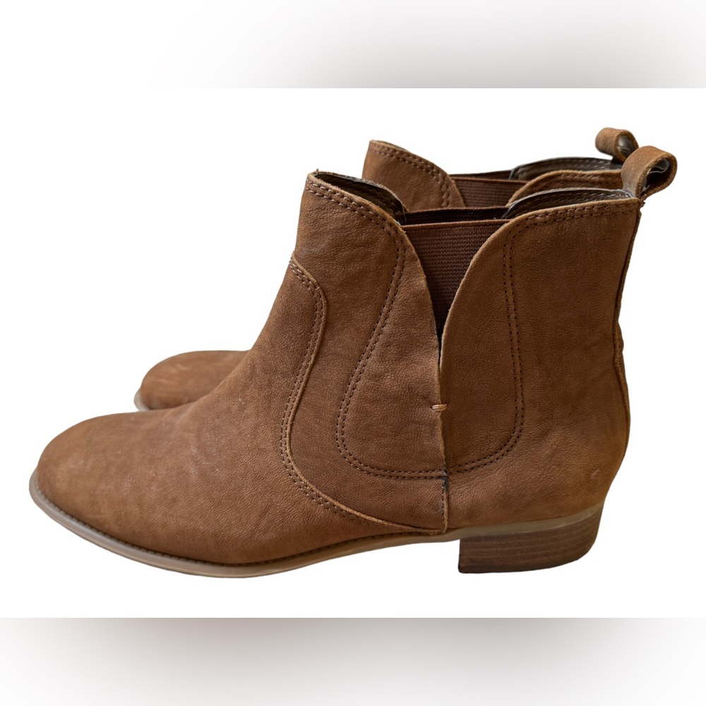 Nine West Jupiter Boots/Booties, Brown/Leather/Ankle, Size Women’s 10M, GUC